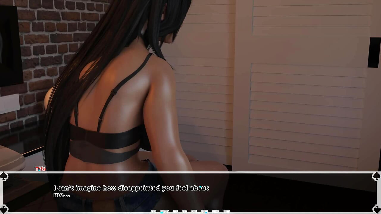 El cielo oscuro de Tifa: novio tiene primera experiencia de cornudo viendo a su chica chupar bbc y tragar semen - episodio 35