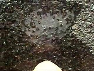 Me pissing outdoors