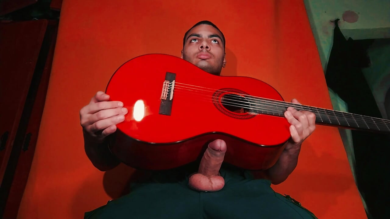 ชักว่าวกีตาร์ - ถูยามาฮ่า C-80 กีตาร์ขวานในสไตล์สเปน จีนเหนือควยใหญ่เซ็กซี่ - สีแครอทสีส้ม