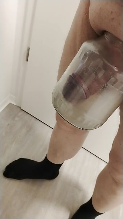 Pumps with heavy large glass