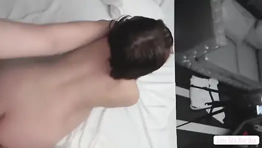 Si cantik dengan toket aduhai lagi asik ngentot kontol sampai dicrot di dalam - pov