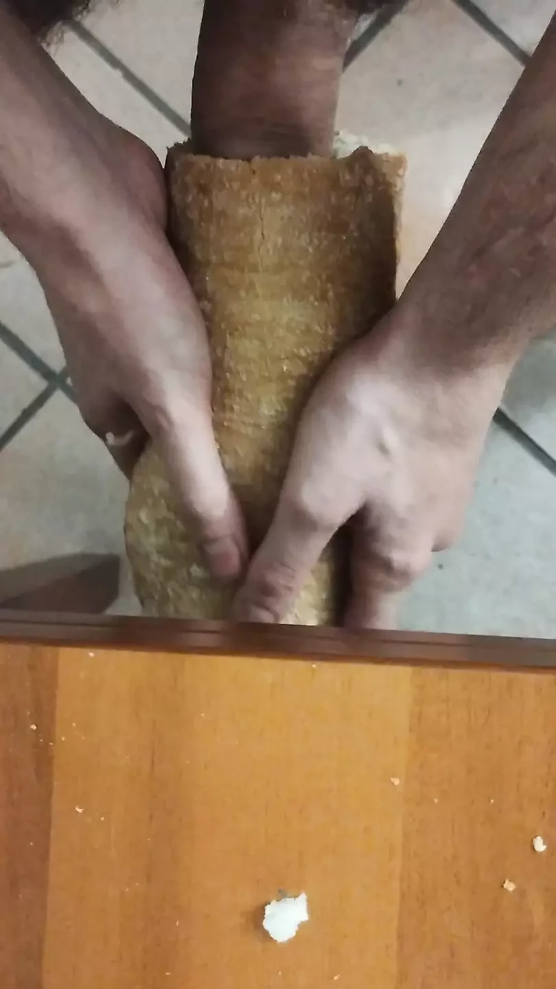 Je m’amuse avec du pain