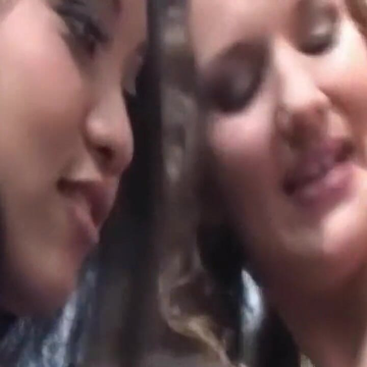 Mature MILFs Team up for Sloppy Outdoor Cock Worship