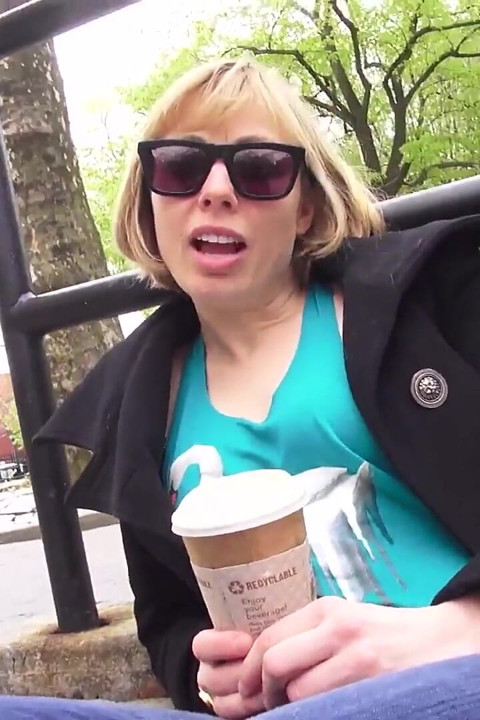 Big boobs blonde slut from NYC