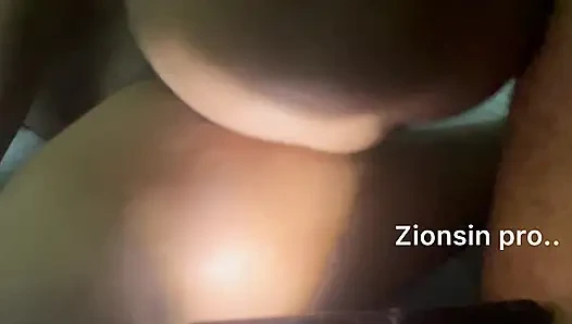 African girl cum on big black dick