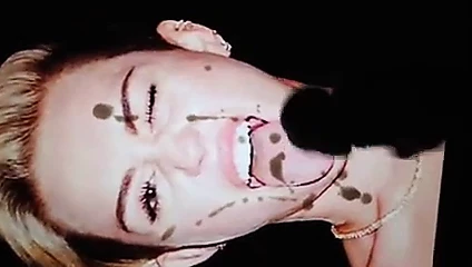 miley üzerinde skeeted