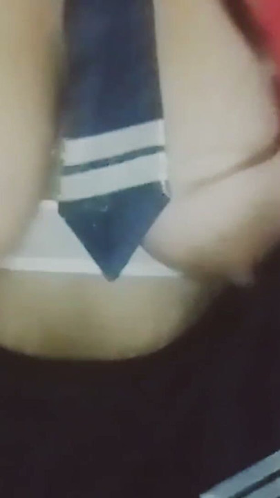 Fucking with a busty girl who likes to eat dick whenever she misses school | Clip 1