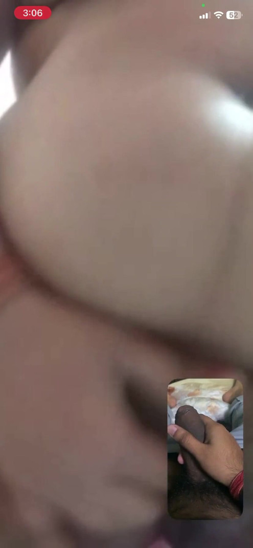 Fucked Bhabhi like a whore on video call | Clip 2