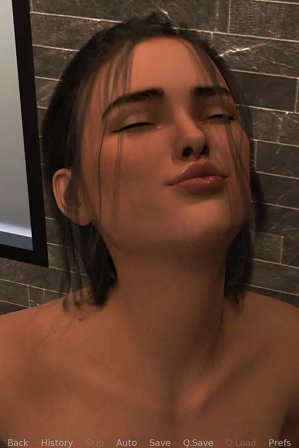Double delight: sexy wet girls under the shower, 3D porn for lesbians ep 4