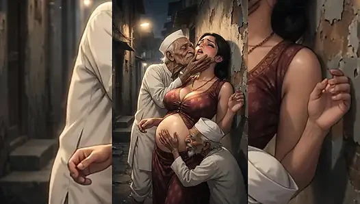 INDIAN MILFs and Bhabhi Totally Dominated by Filthy MUSLIM Men – Public Grouping & Corruption