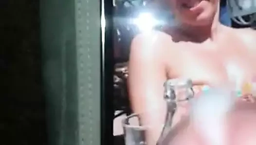 Sarışın orta yaşlı seksi kadın caroline boşalıyor #3
