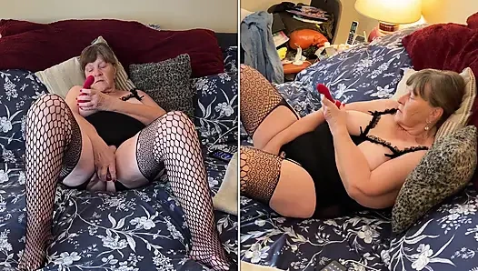 GILF Carmen's Easter Week Solo Masturbation Pleasures 4126cams24