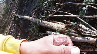 Hairy Jock Strokes Harder in the Forest and Talks Filthier Than Ever - Verbal JOI Part 2