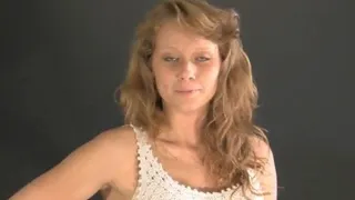 NUDE BLONDE GIRL IN AUDITION