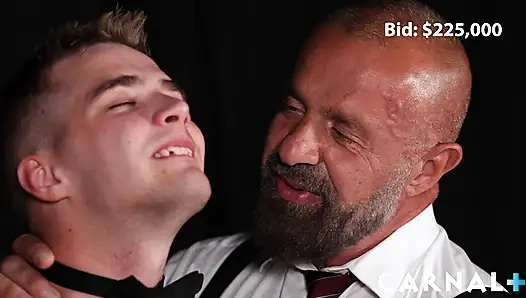 Boyforsale - usta Felix Kamp ikiz James Blond'ı sergiliyor