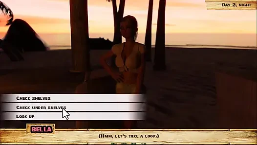 Lewd Island #2 - Start setting up the camp