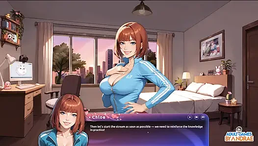 EP2: Roxanne Flashes Her Assets - My Waifu's Stream is Going Viral