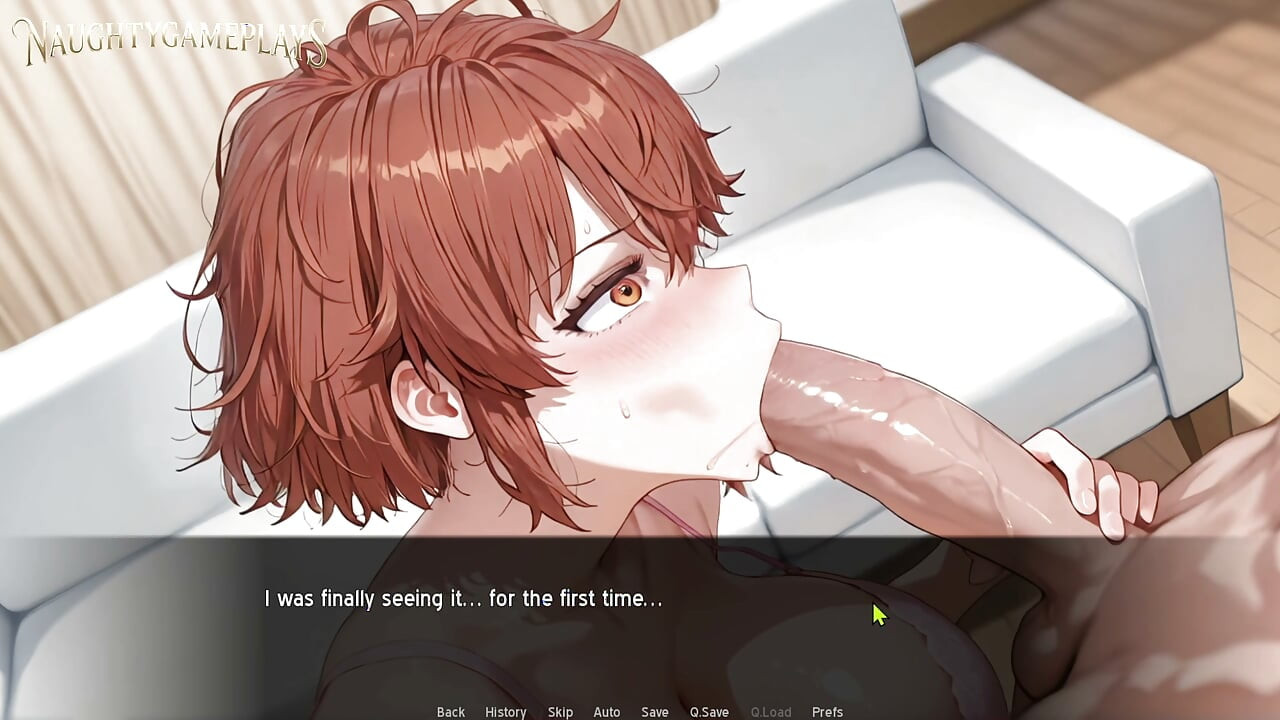 แม่บ้านขี้เงี่ยนกำลังดูดควยสองอันพร้อมกัน - Help! I Married a Slut! Part 14 By Creamy Games
