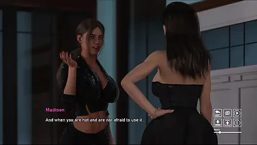 De Bauchery'nin adımları 34 Bir rahibe ve asi olarak giyinerek harika zaman geçirdik