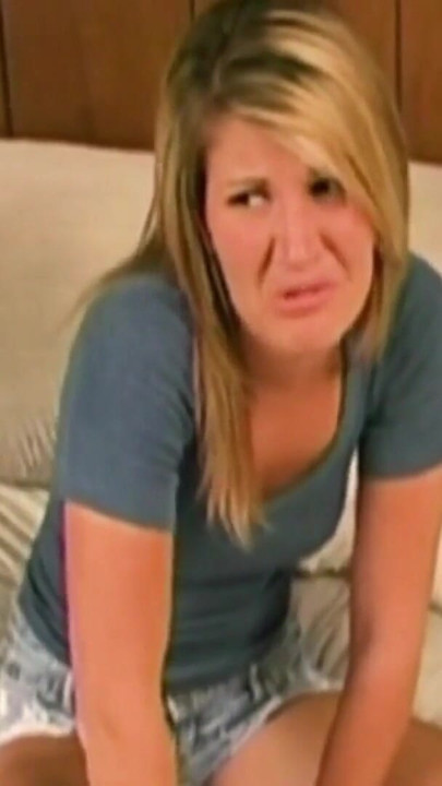Horny babe is totally disappointed once she sees his small cock | Clip 1