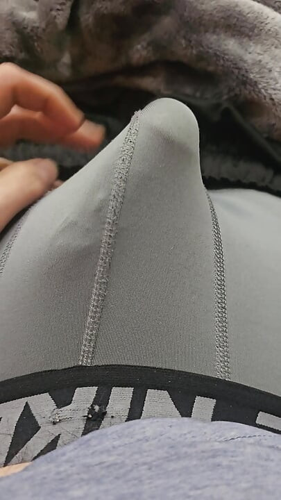 I cum inside a condom then in my Nike compression boxers