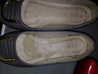 Cum on Neighbor's Flat Doll Shoes 38 EU