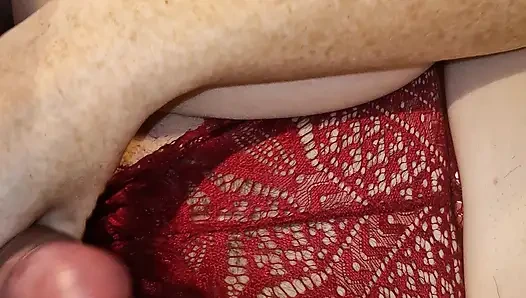 Deutsches Amateur Pärchen privat. Erst Doggy dann big Cumshot aufs Höschen |German Amateur Cumshott on Panty