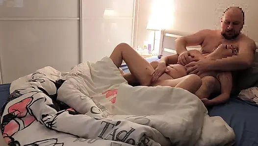 Echter sex zu hause mit echtem weiblichem orgasmus. Ganze szene. 22001