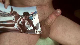 Трибьют для Loveass253isback - сперма на 2-х горячих пляжных девушках