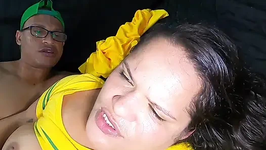 Brazil Lost the World Cup and Black Guy Alex Lima Fucked Me With His Big, Thick Cock
