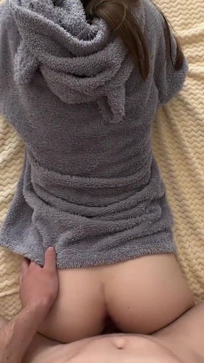 Stepsister Takes Care of Stepbrother's Dick and He Fuckes Her | Clip 1