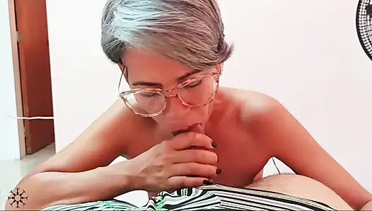 Compilations of oral sex at home when my husband isn't there. Close-up.