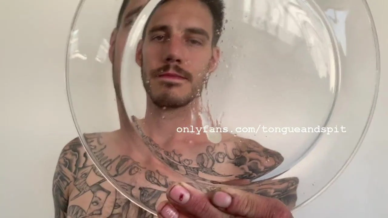 Spit Fetish - TJ Lee Spitting Video 1