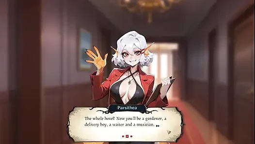 Hotel Tales Magic HENTAI Game Ep.1 Sexy GHOST flash her TITS to get me a HUGE BONER !