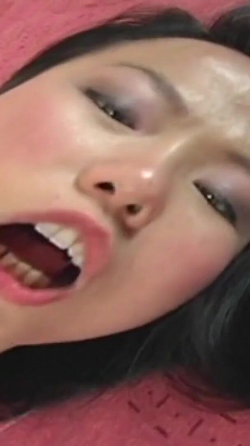 Cute Asian girl takes doggystyle pounding from a white dude | Clip 2