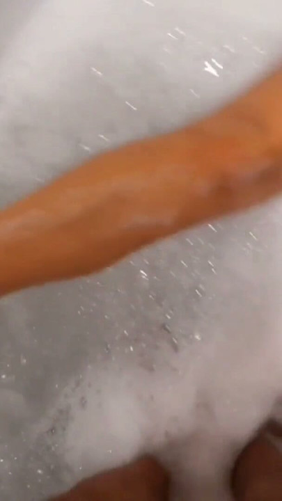Amateur blonde mature wife enjoys naked sex in bathroom | Clip 1