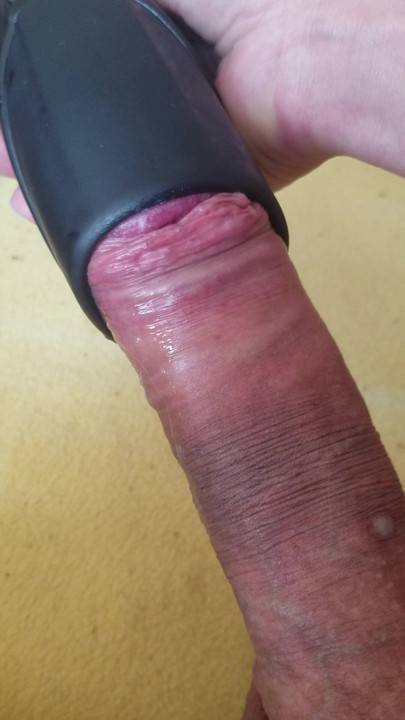 我操我的玩具并射精