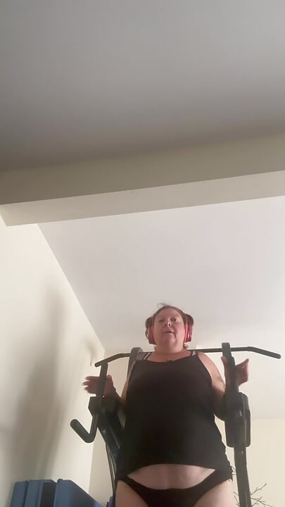 Filming My Wife Exercising