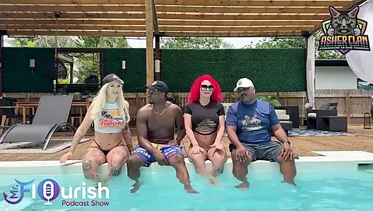 Mrflourish Podcast with Guest Roxi Keogh, Gigi Patsy and Datjguy in Florida