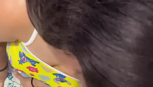 Sucking soft and feeling the veiny cock get hard inside the mouth - Facial cumshot in part 2 available on VIP