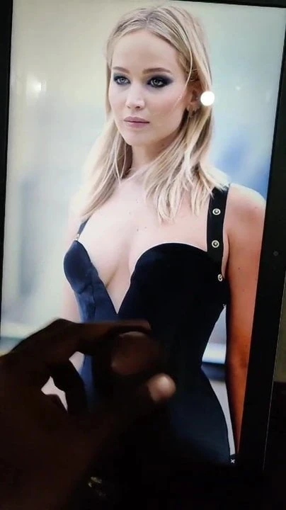Jennifer Lawrence Cum Facial #1