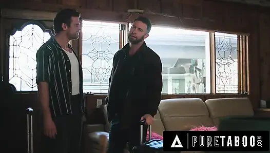 PURE TABOO Travel Buddies Find Naked Handcuffed Ember Snow In Remote Rental In The Middle Of Nowhere