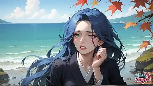 Autumn sea, milchspray-orgasmus: Multi-penis-sintflut