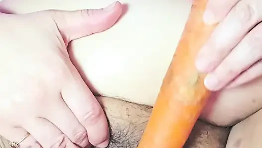 It doesn't have to be Easter to Enjoy a Carrot pt 2. The insertion