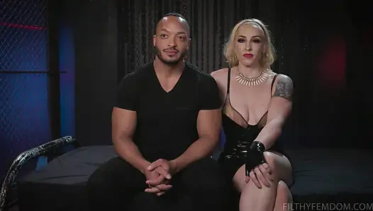 Госпожа Kara's Игрушка за кулисами с участием Dillon Diaz, Госпожа Kara