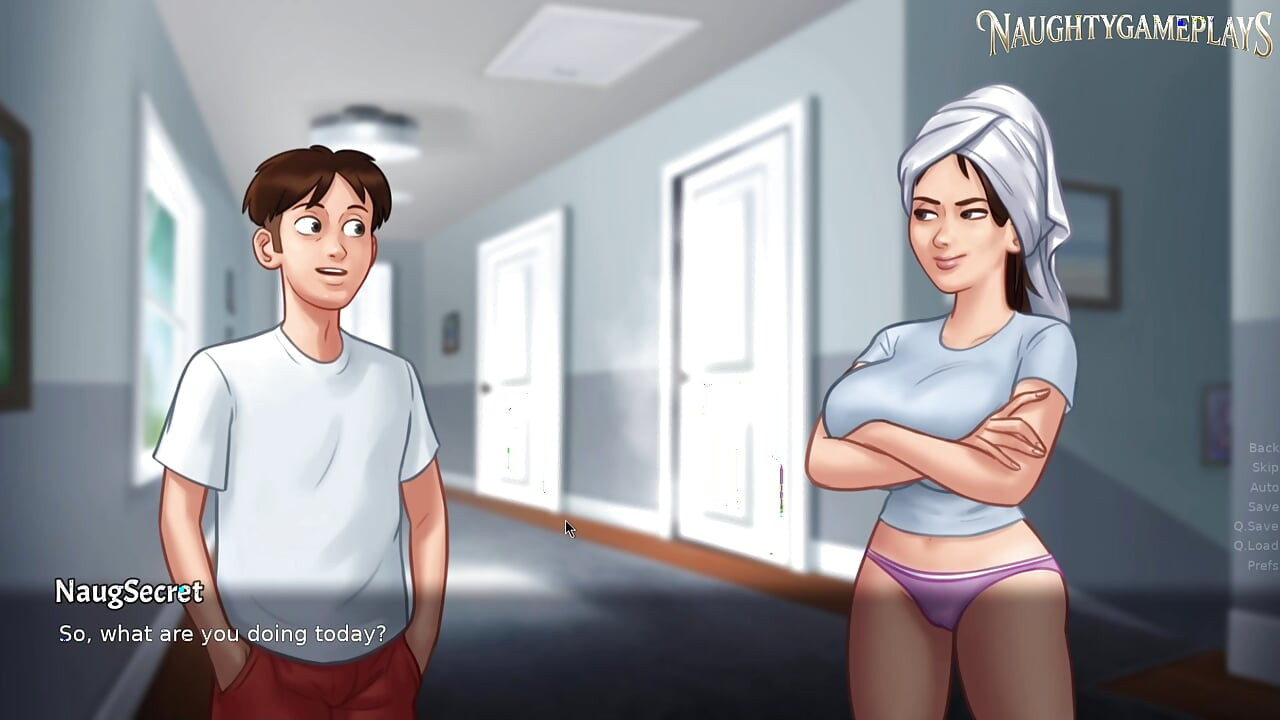 Stepson Fucked Hard His Stepmom For Breakfast - Summertime Saga Part 46 By DarkCookie - 3D Game