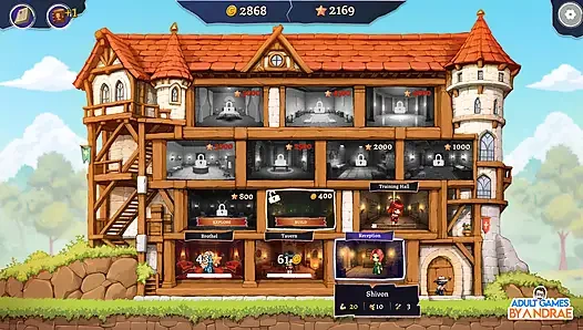 EP4: Lumin тверкает и трахает ее тугую киску - симулятор секс-гильдии