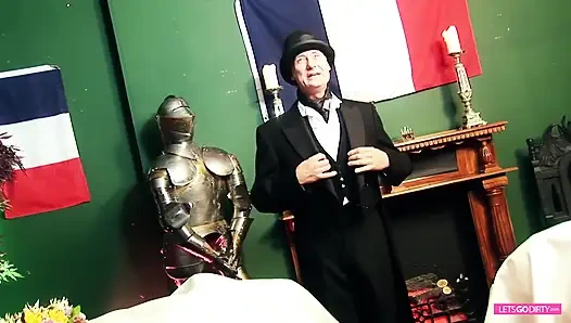 Fransız askeri grup seks