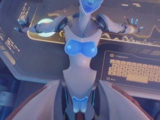 (Overwatch) Fucking Echo missionary style