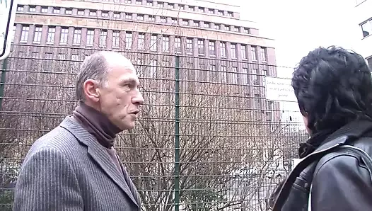 Mature whore enjoys a solid german cock